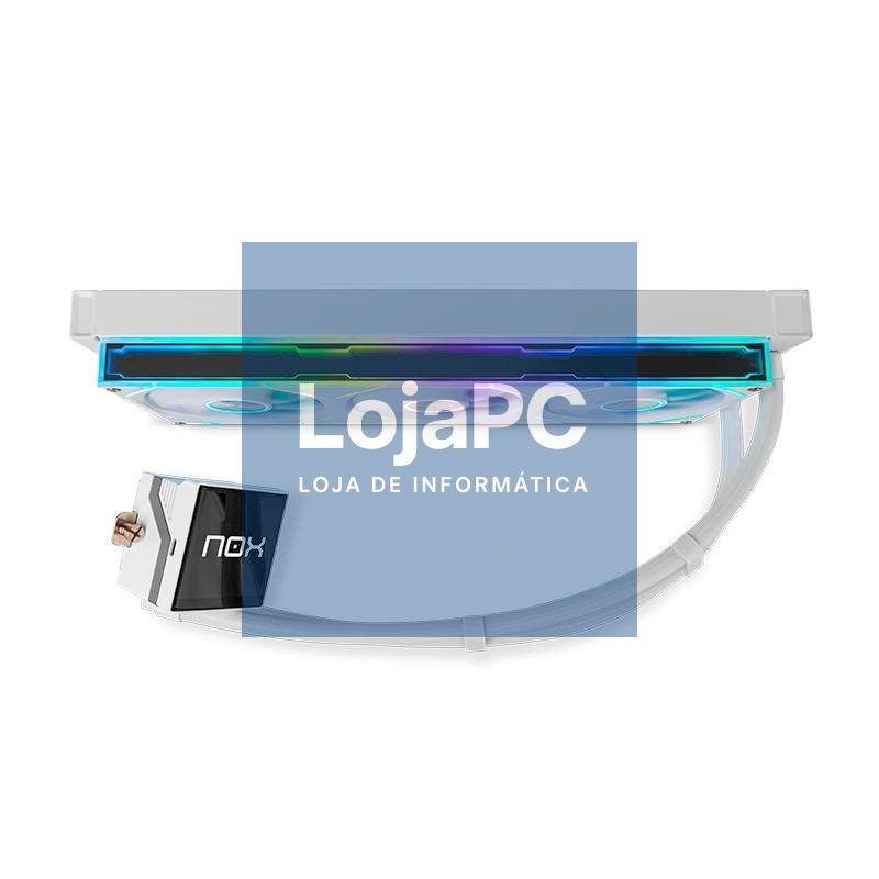 Nox Vent. HUMMER M-360 LCD Kit RL Mag ARGB Blanco — imagem 3