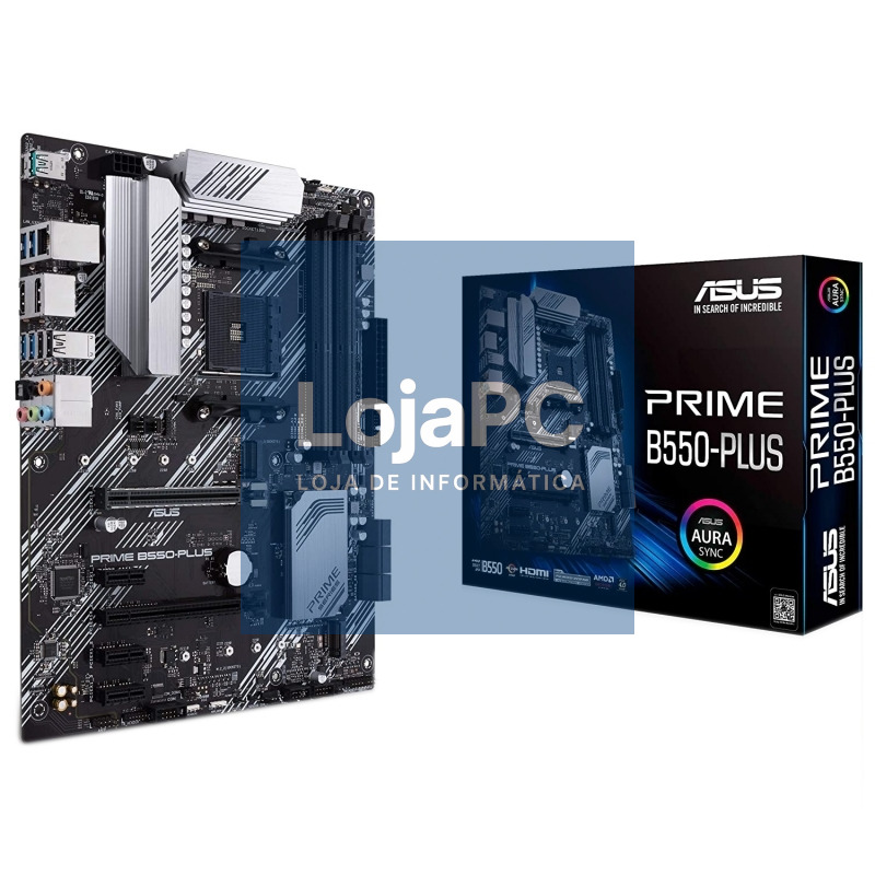 ASUS Placa Base PRIME B550-PLUS ATX AM4