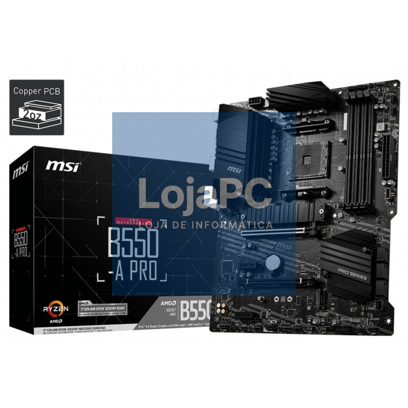 MSI Placa Base B550-A PRO ATX AM4