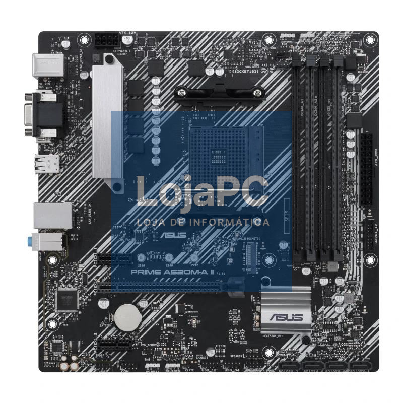 Asus Placa Base PRIME A520M-A II CSM mATX AM4 — imagem 3