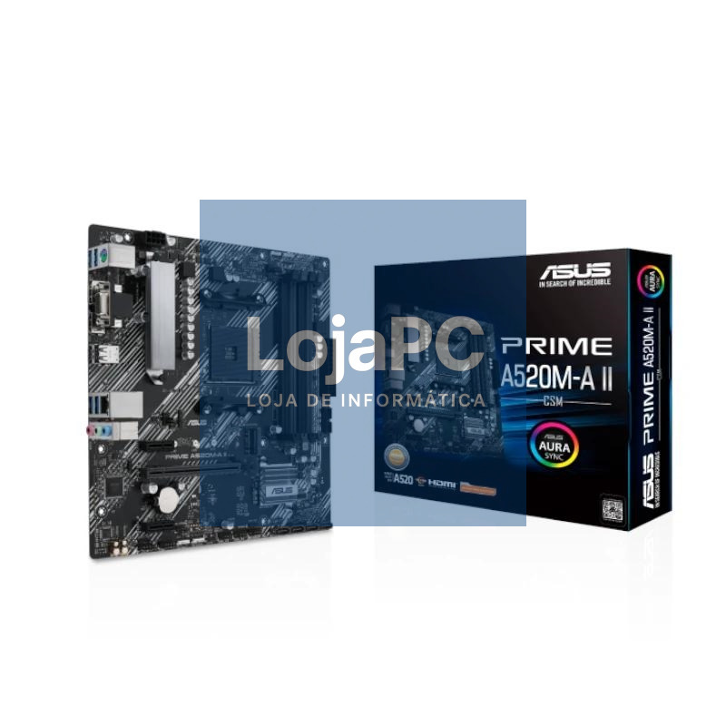 Asus Placa Base PRIME A520M-A II CSM mATX AM4