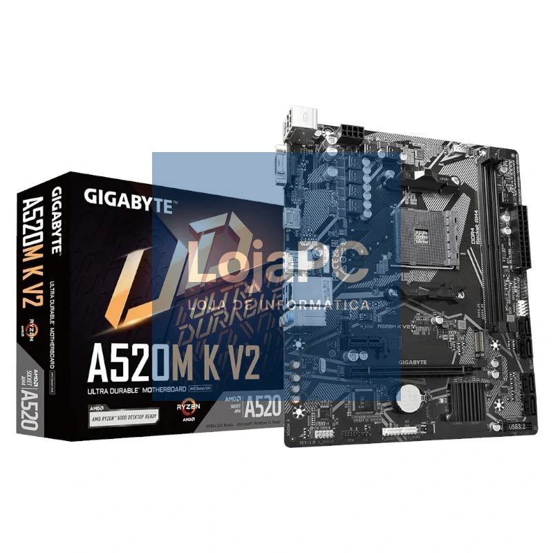 Gigabyte Placa Base A520M K V2 mATX AM4 — imagem 2