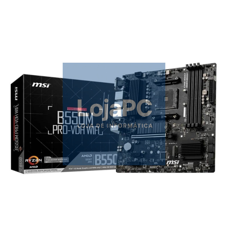 MSI Placa Base PRO B550M-P mATX AM4