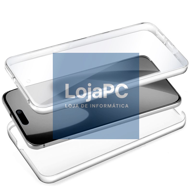 COOL 3D Silicone Case for iPhone 17 (Transparent Front + Back) — imagem 2