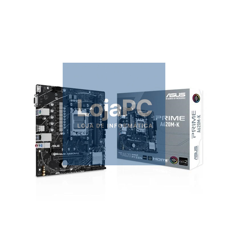 ASUS Placa Base PRIME A620M-K mATX AM5
