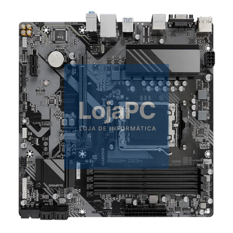 Gigabyte Placa Base A620M DS3H mATX AM5 — imagem 3