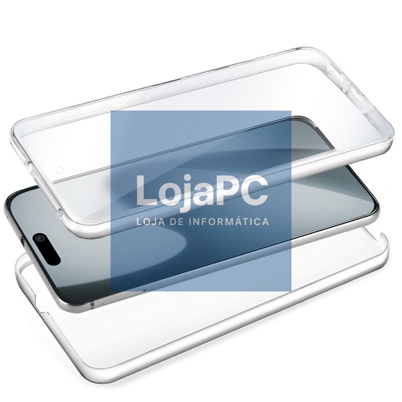COOL 3D Silicone Case for iPhone 17 Pro (Transparent Front + Back) — imagem 2