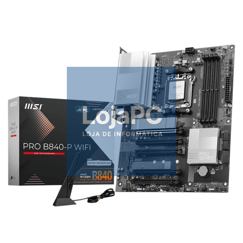 MSI Placa Base PRO B840-P WIFI DDR5 ATX AM5 — imagem 3