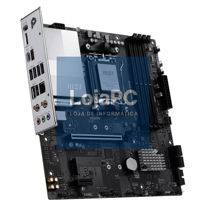 MSI Placa Base PRO B840M-P WIFI6E DDR5 mATX — imagem 3