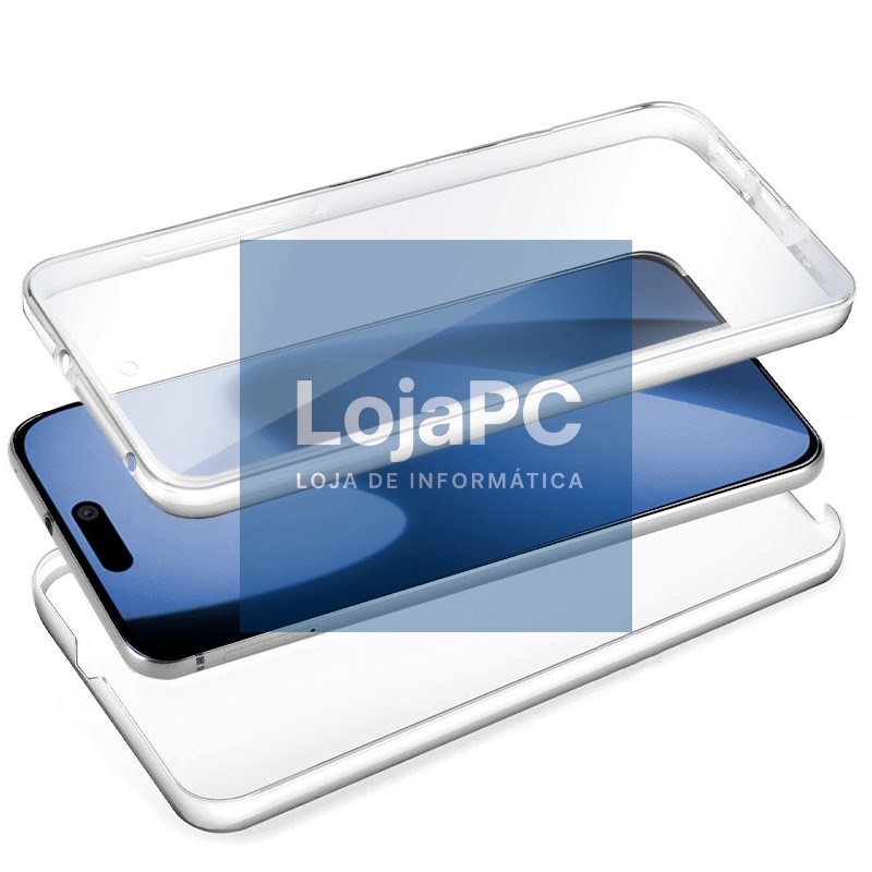 COOL 3D Silicone Case for iPhone 17 Pro Max (Transparent Front + Back) — imagem 2