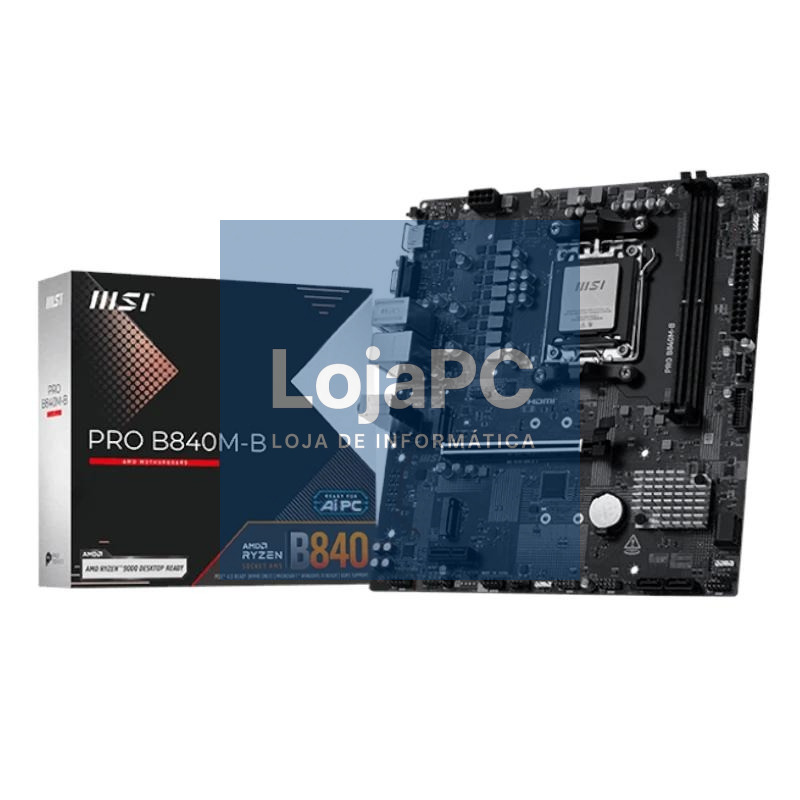 MSI Placa Base PRO B840M-B DDR5 mATX