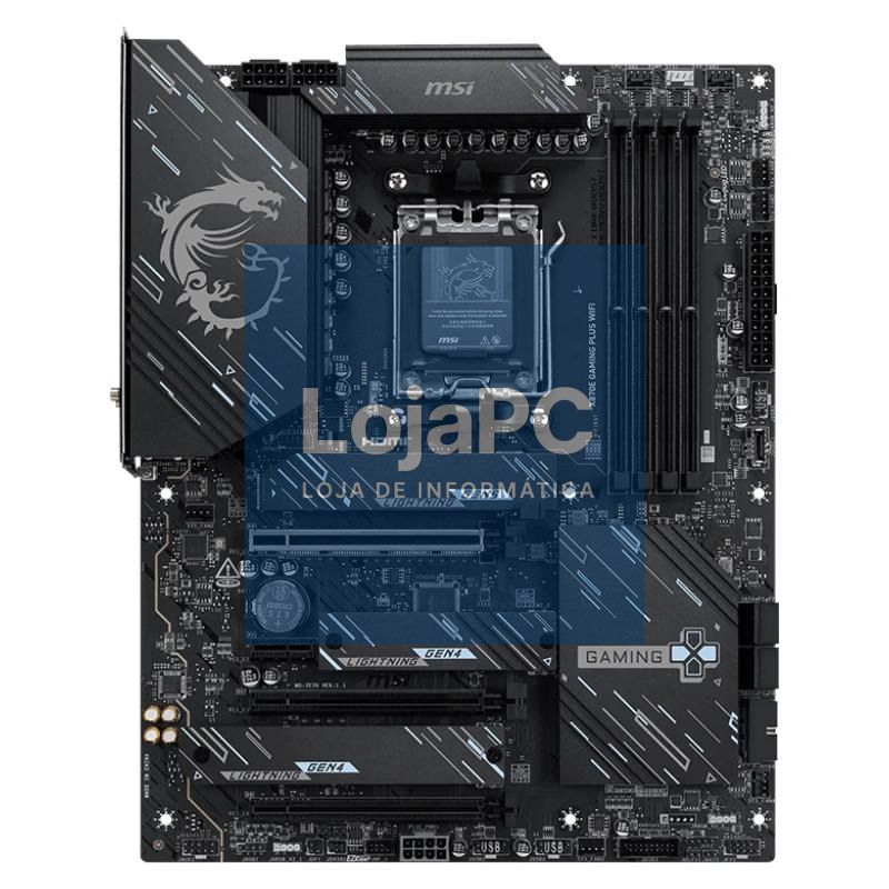 MSI Placa Base X870E GAMING PLUS WIFI DDR5 ATX — imagem 3