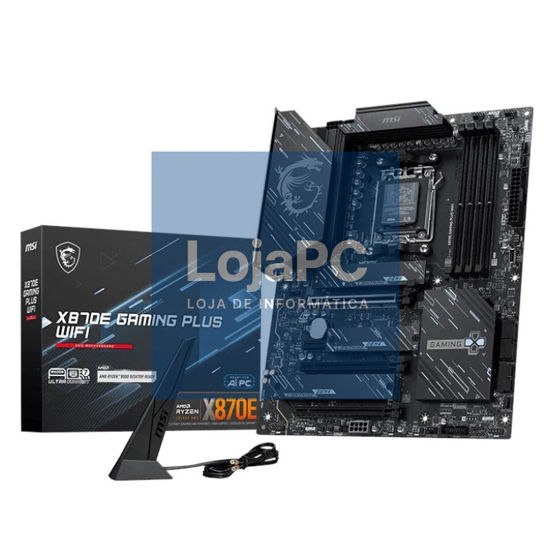 MSI Placa Base X870E GAMING PLUS WIFI DDR5 ATX