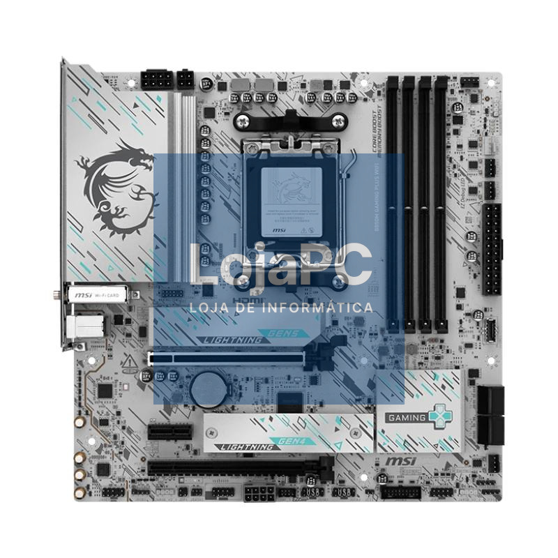 MSI Placa Base B850M GAMING PLUS WIFI DDR5 AM5 — imagem 3