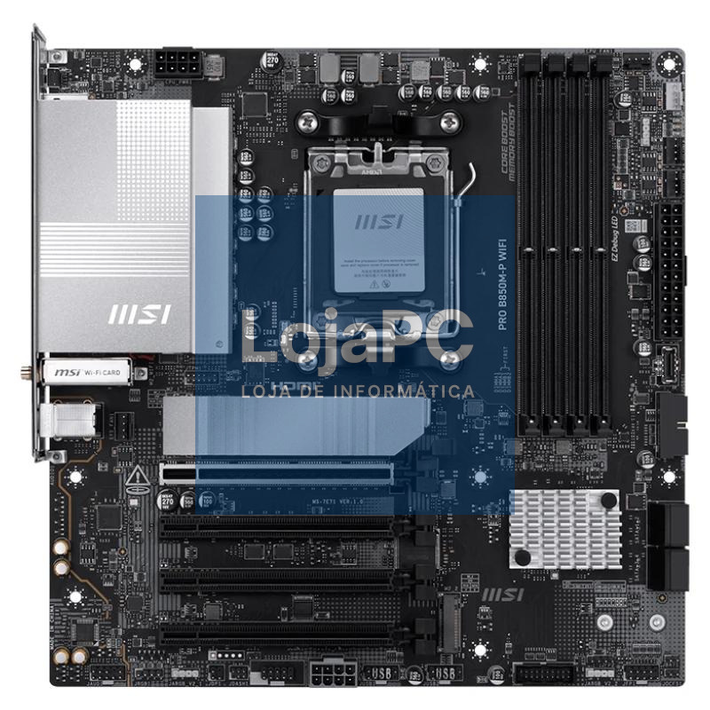 MSI Placa Base PRO B850M-P DDR5 WIFI AM5 — imagem 3