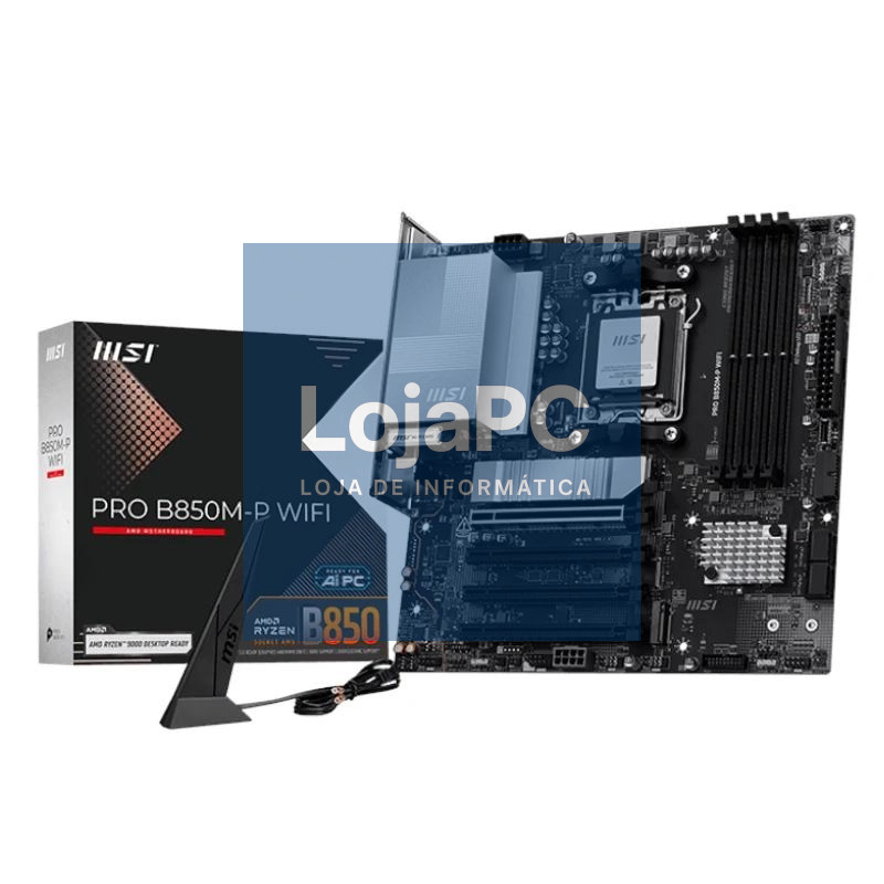MSI Placa Base PRO B850M-P DDR5 WIFI AM5
