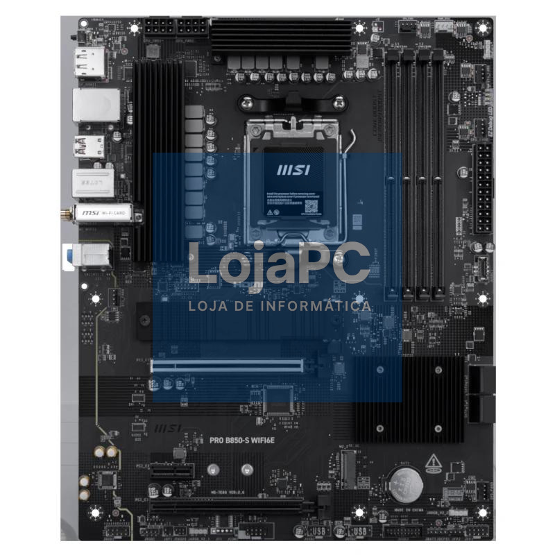 MSI Placa Base PRO B850-S WIFI6E DDR5 ATX AM5 — imagem 2
