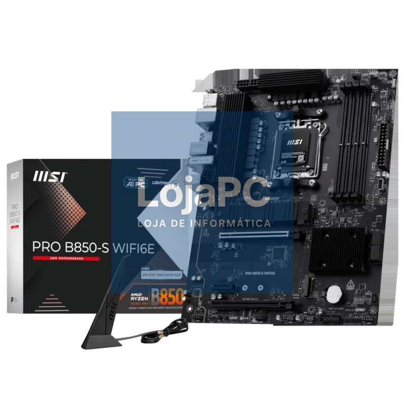 MSI Placa Base PRO B850-S WIFI6E DDR5 ATX AM5