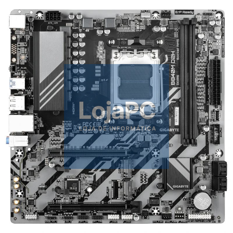 Gigabyte Placa Base B840M D2H mATX AM5 — imagem 2