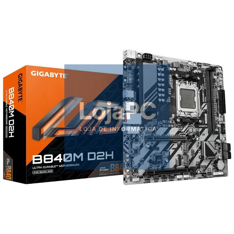 Gigabyte Placa Base B840M D2H mATX AM5