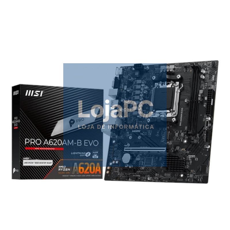 MSI Placa Base PRO A620AM-B EVO mATX AM5