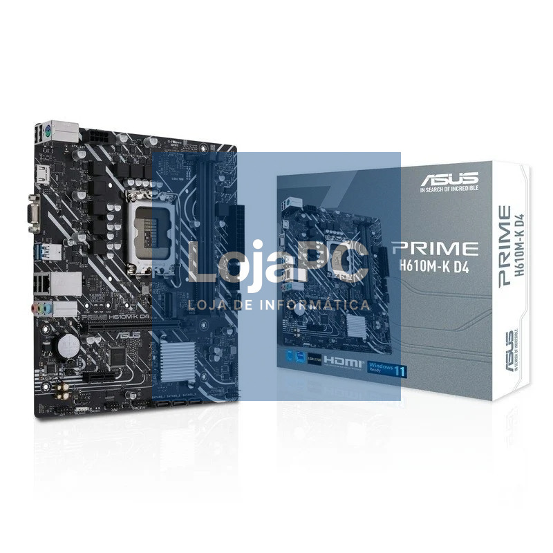 ASUS Placa Base PRIME H610M-K D4 mATX LGA1700