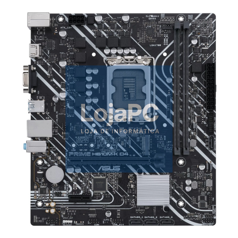 ASUS Placa Base PRIME H610M-K D4 mATX LGA1700 — imagem 2