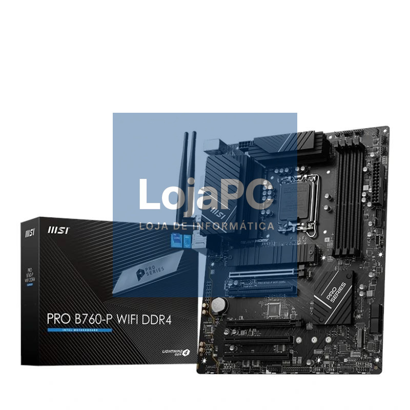 MSI Placa Base PRO B760-P WIFI DDR4 ATX LGA1700