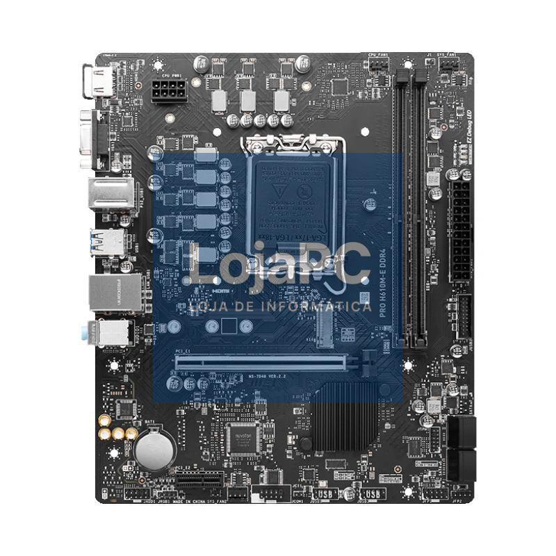 MSI Placa Base PRO H610M-E DDR4 mATX 1700 — imagem 2