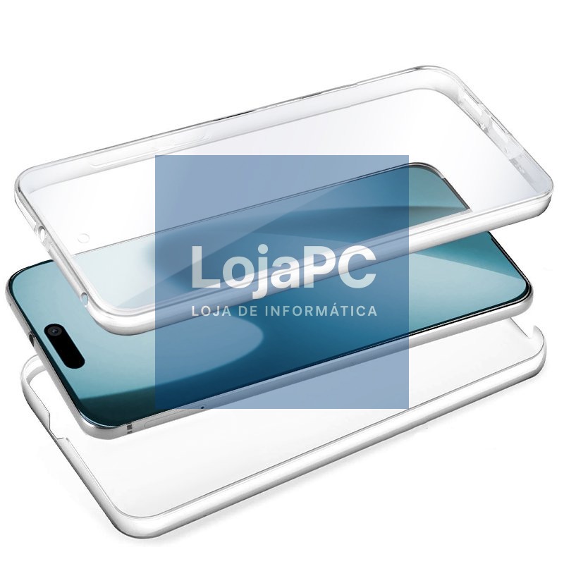 COOL 3D Silicone Case for iPhone Air (Transparent Front + Back) — imagem 2