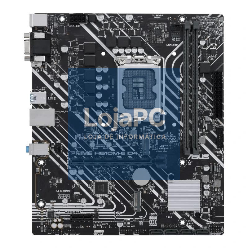 ASUS Placa Base PRIME H610M-E CSM D4 — imagem 3
