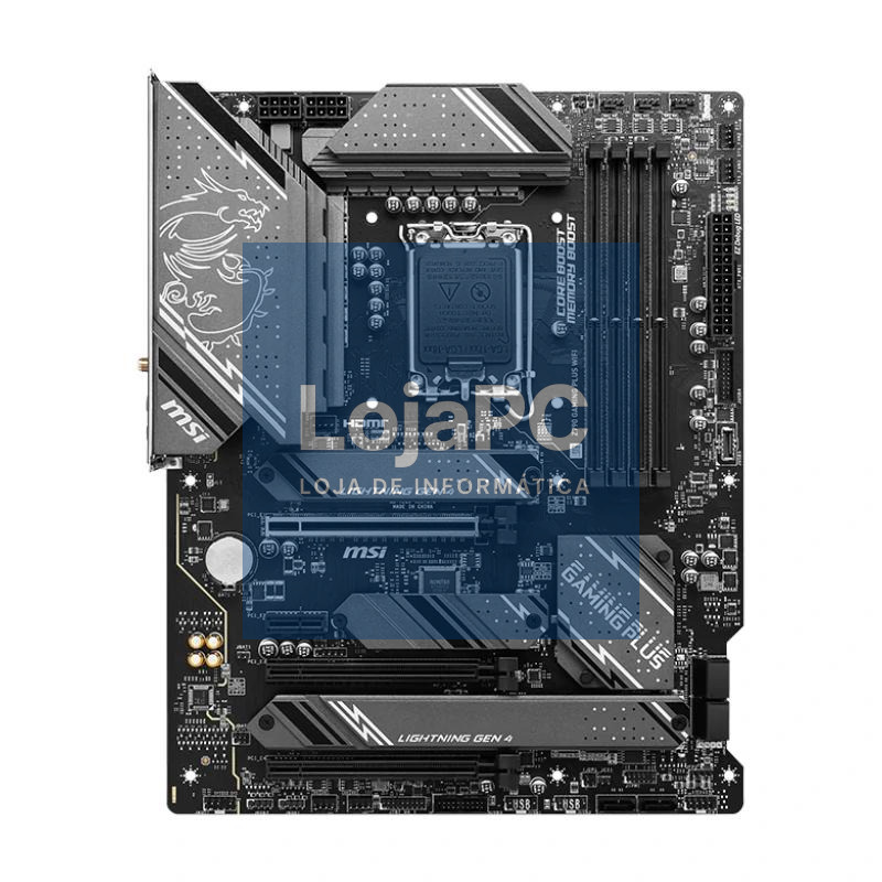 MSI Placa Base Z790 GAMING PLUS WIFI DDR5 ATX 1700 — imagem 2