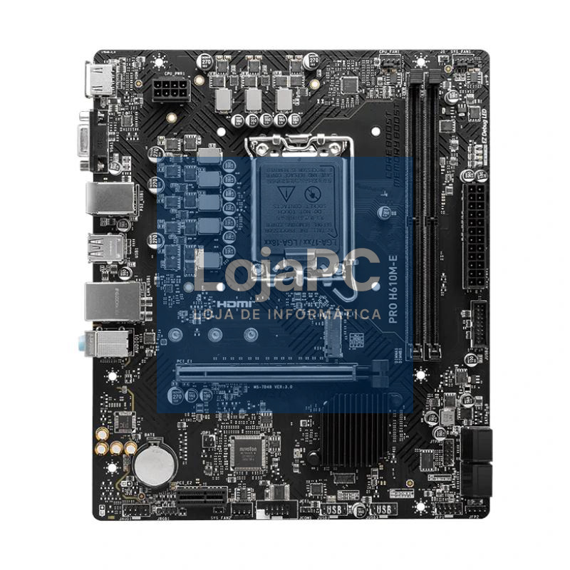MSI Placa Base PRO H610M-E DDR5 mATX 1700 — imagem 2