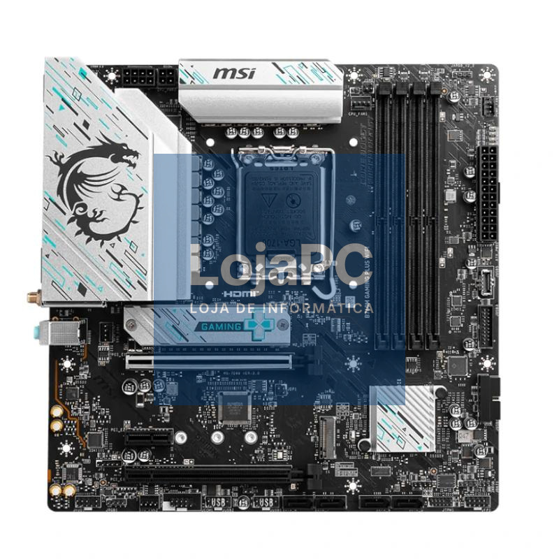 MSI Placa Base B760M Gaming Plus Wifi DDR5 LGA1700 — imagem 2