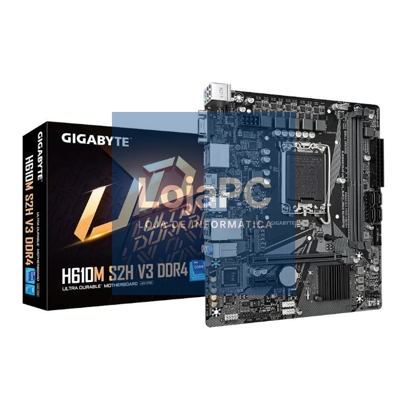 Gigabyte Placa Base H610M S2H V3 DDR4 mATX 1700