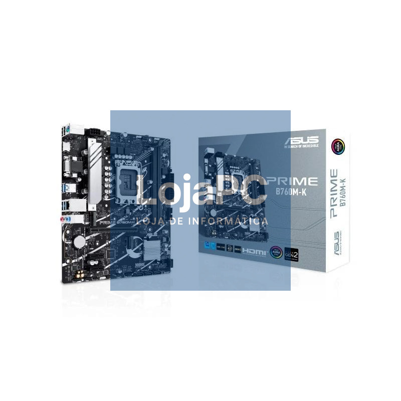 ASUS Placa Base PRIME B760M-K DDR5 mATX 1700