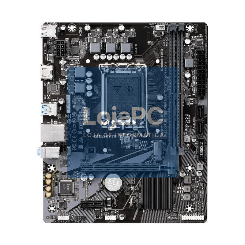 Gigabyte Placa Base H610M K DDR4 mATX 1700 — imagem 3