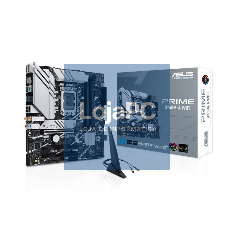 ASUS Placa Base PRIME B760M-A WIFI DDR5 mATX 1700