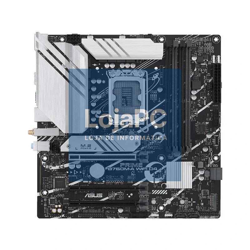 ASUS Placa Base PRIME B760M-A WIFI DDR4 mATX 1700 — imagem 3