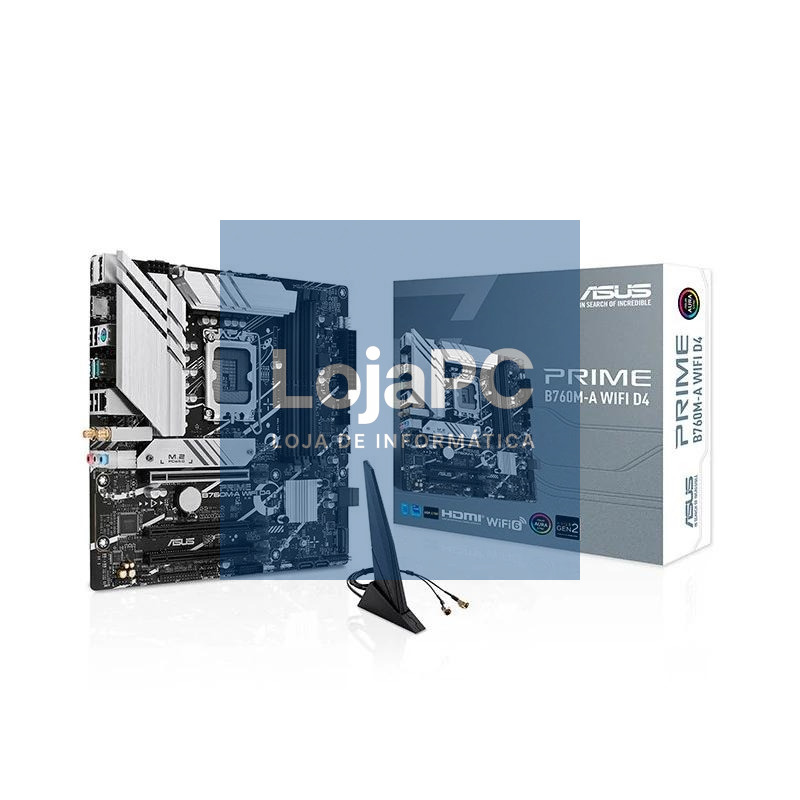 ASUS Placa Base PRIME B760M-A WIFI DDR4 mATX 1700