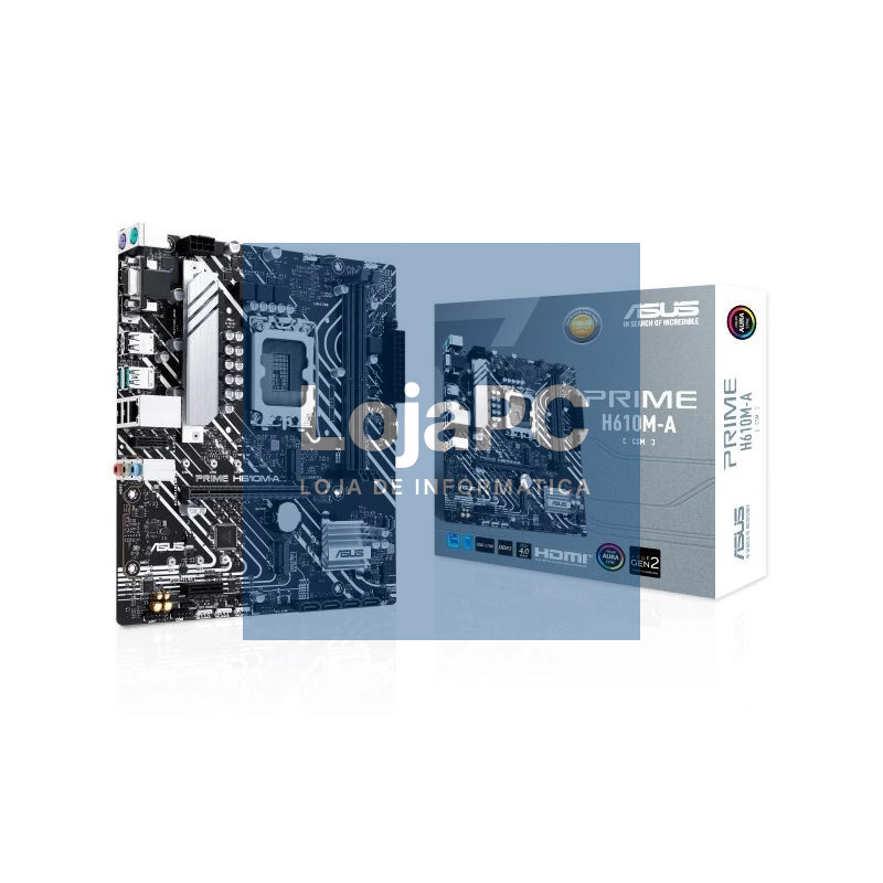 ASUS Placa Base PRIME H610M-A CSM DDR5 mATX 1700