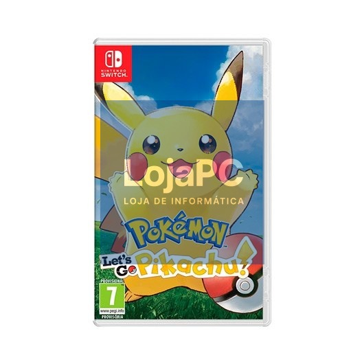 NINTENDO SWITCH GAME POKEMON LETS GO PIKACHU