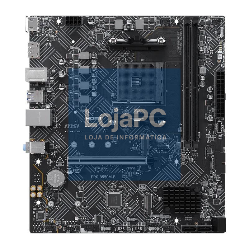 MSI Placa Base PRO B550M-B mATX AM4 — imagem 5