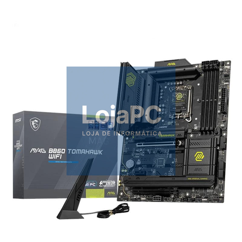 MSI Placa Base MAG B860 TOMAHAWK WIFI ATX D5 1851 — imagem 3