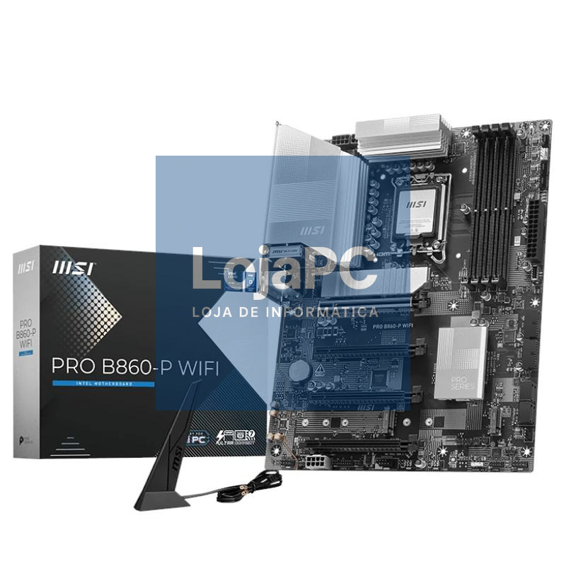 MSI Placa Base PRO B860-P WIFI ATX DDR5 1851 — imagem 2
