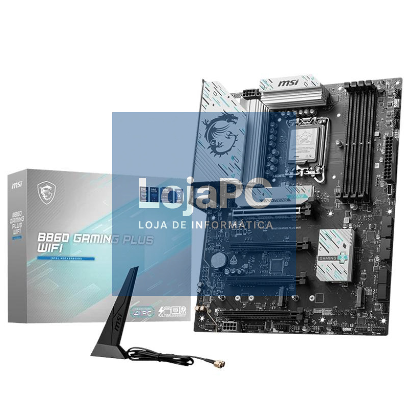 MSI Placa Base B860 GAMING PLUS WIFI ATX DDR5 1851 — imagem 2