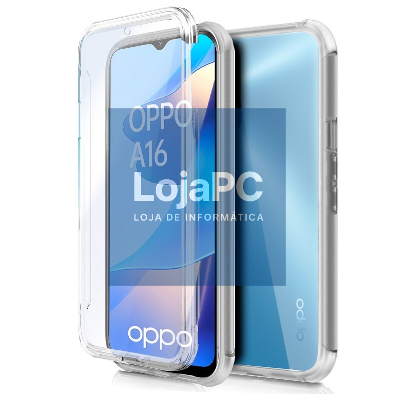 COOL 3D Silicone Case for Oppo A16 / A16s / A54s (Transparent Front + Back)