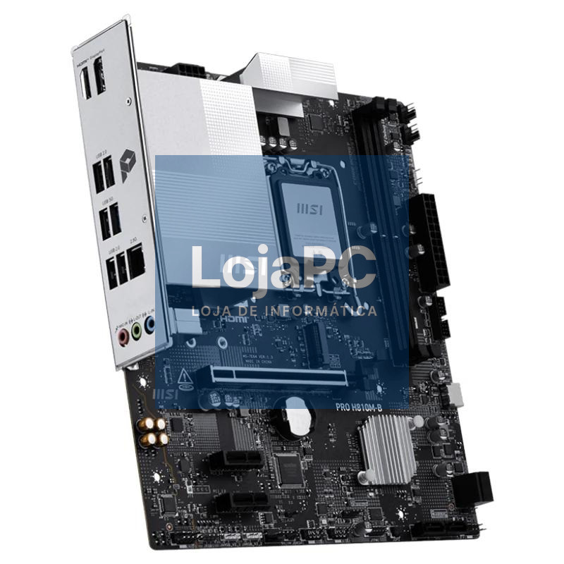 MSI Placa Base PRO H810M-B DDR5 mATX LGA1851 — imagem 3