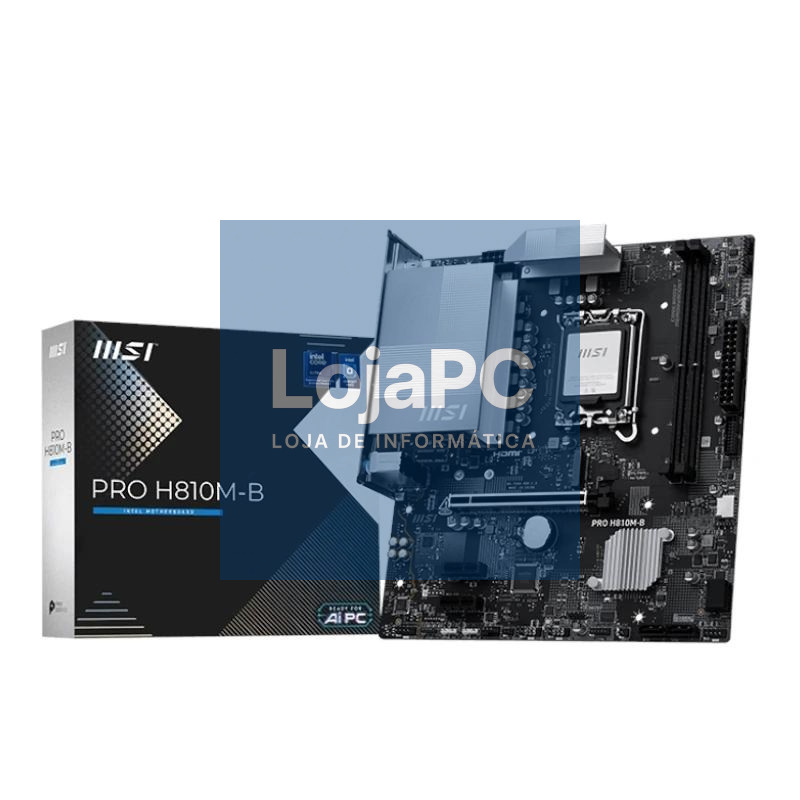 MSI Placa Base PRO H810M-B DDR5 mATX LGA1851