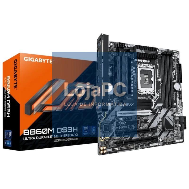 Gigabyte Placa Base B860M DS3H DDR5 mATX LGA1851